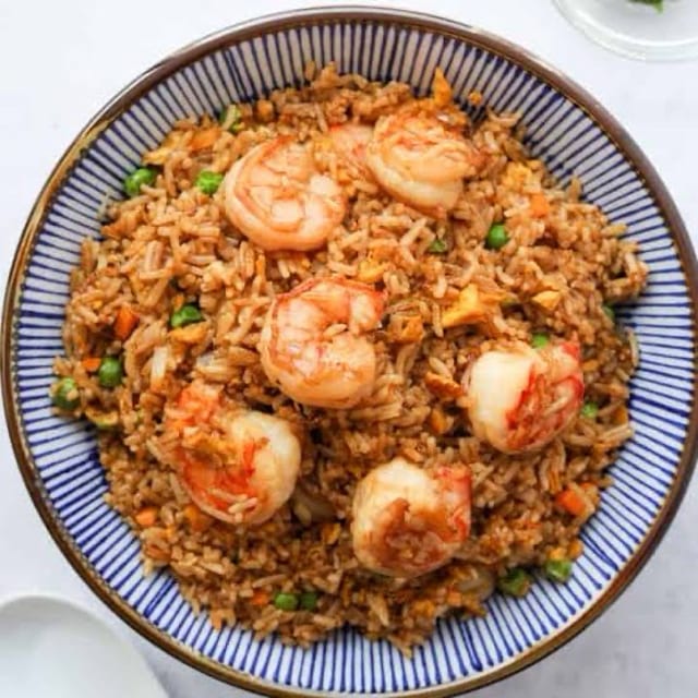 Fried Rice Shrimp.