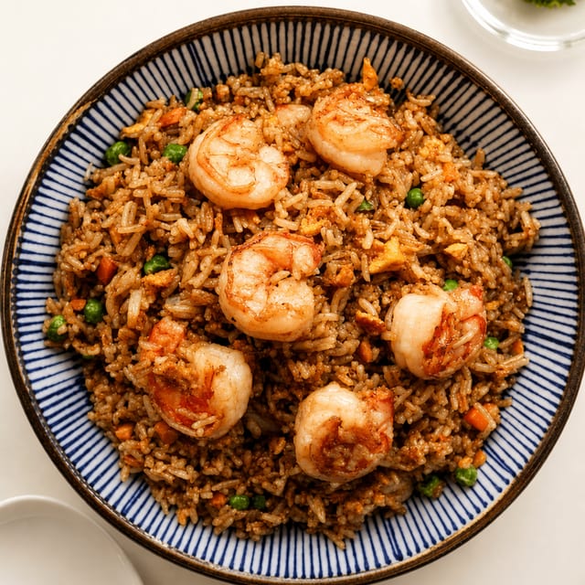 Fried Rice Shrimp.