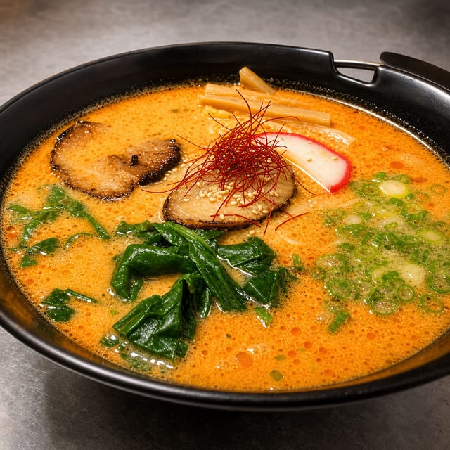 Spicy Tonkotsu Ramen.